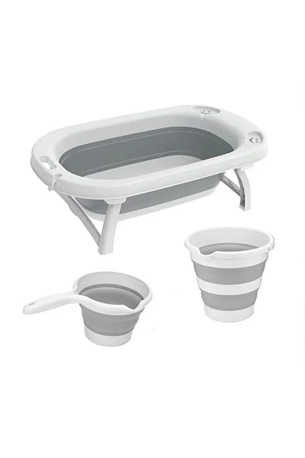 poomy-katlanabilir-bebek-kuveti-seti-ergonomik-yer-kaplamaz-banyo-kovasi-ve-masrapasi